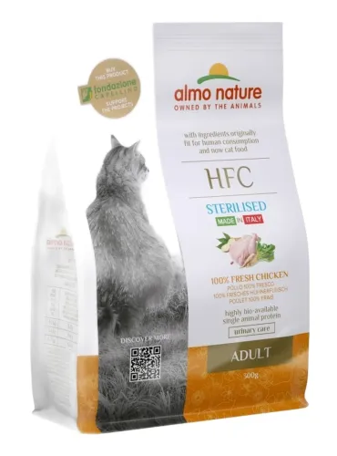 Almo nature HFC gatto Adult Sterilizzato Pollo 300 gr  