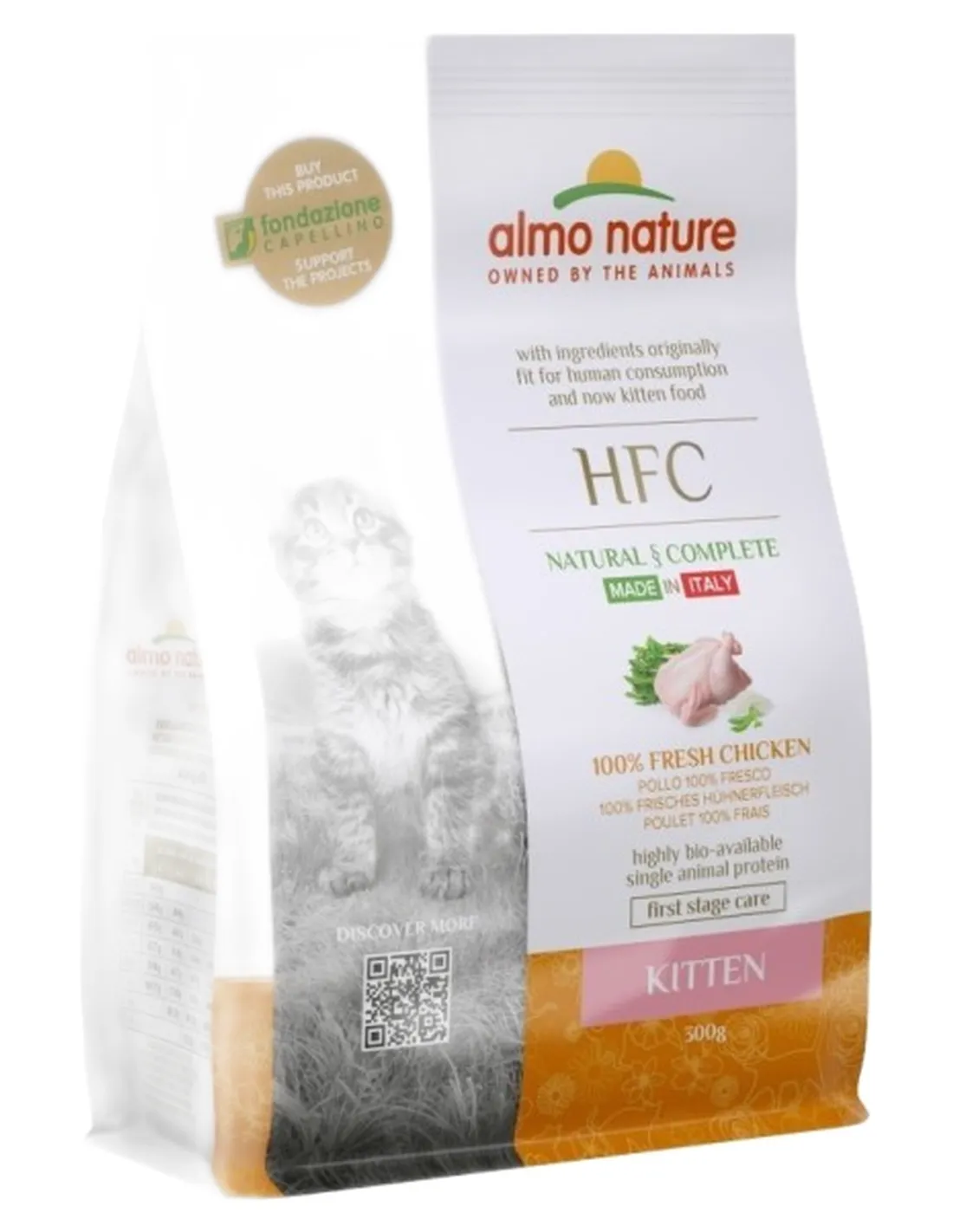 Almo nature HFC gatto Kitten Pollo 300 gr  