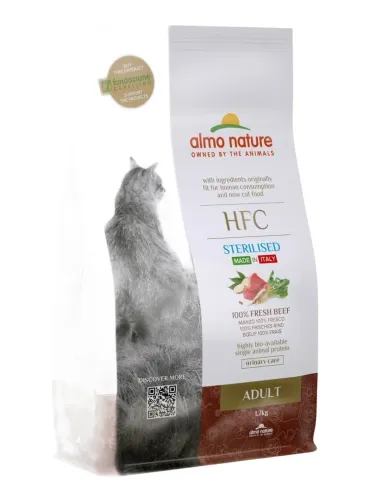 Almo nature HFC gatto Adult Sterilizzato Manzo 1,2 kg