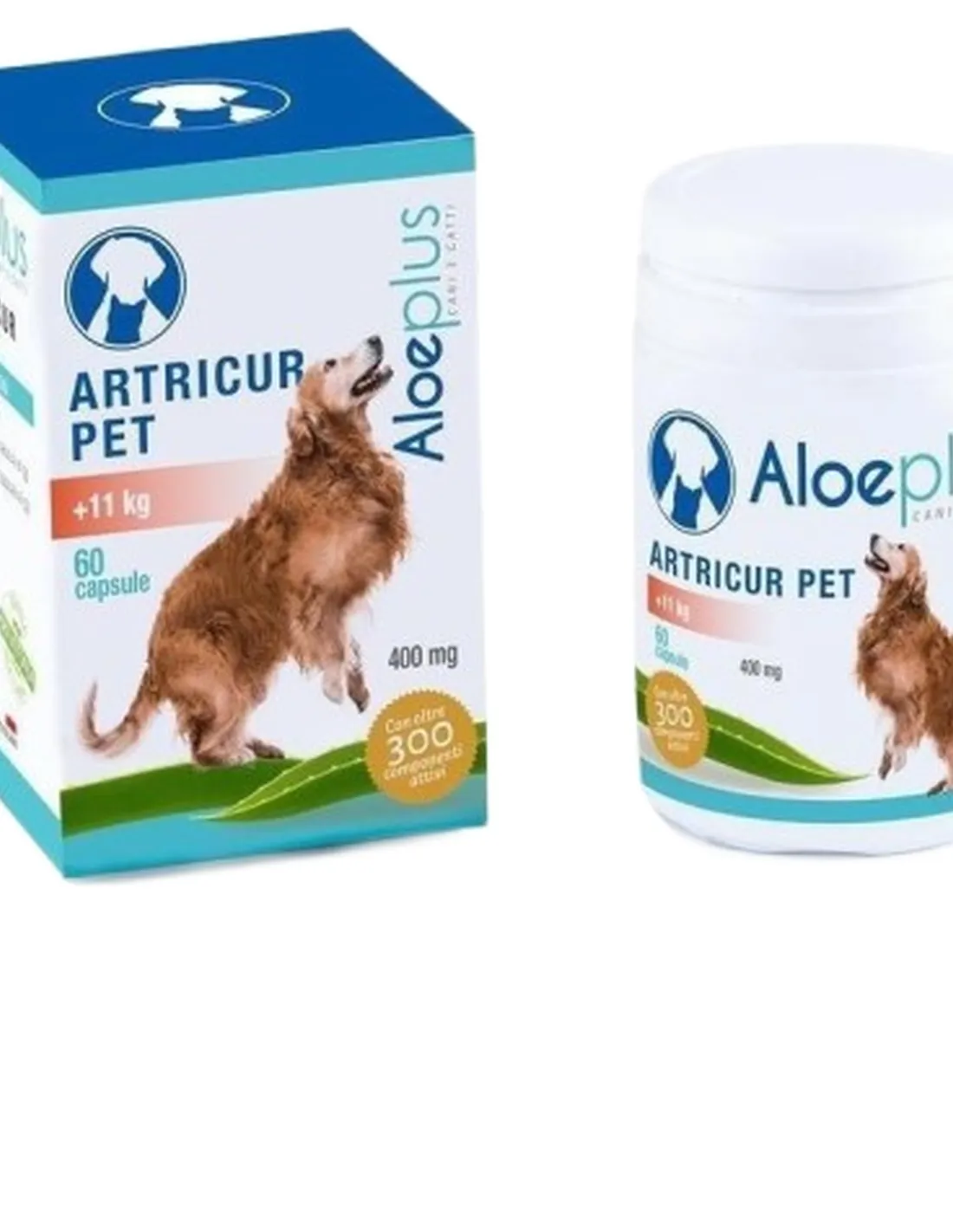 Aloeplus Artricur pet cane +11 kg 60 capsule  