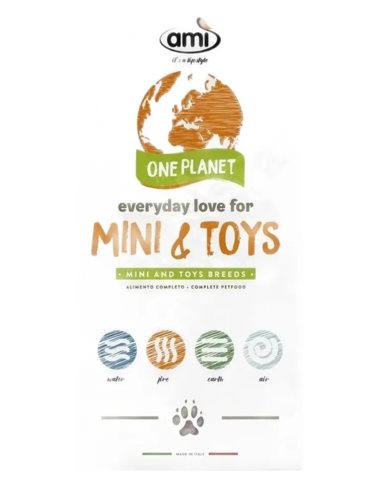 Ami dog adult mini e toys 1 kg  