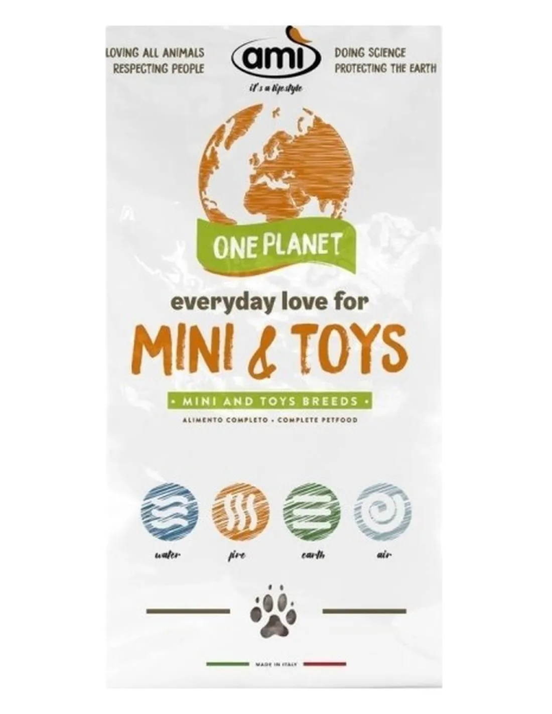 Ami dog adult mini e toys 1 kg  