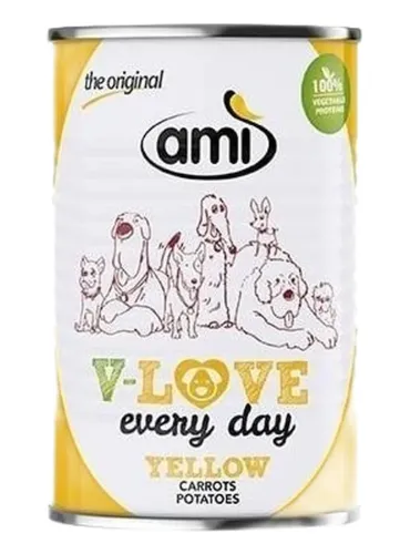 Ami dog yellow carote e patate 400 gr  