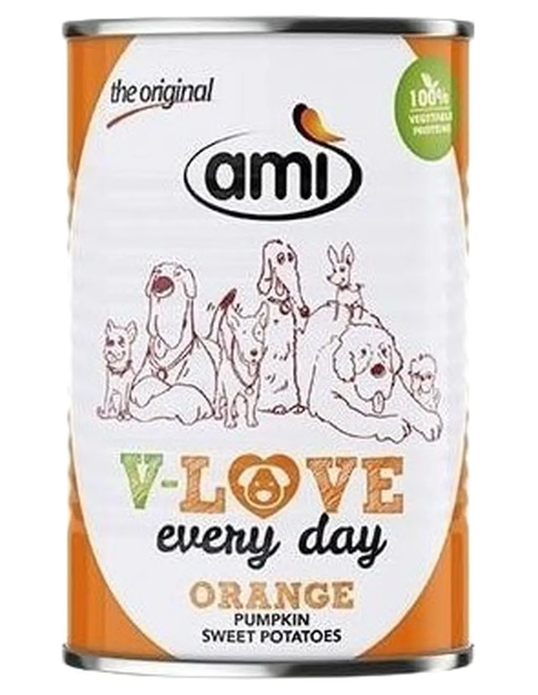 Ami dog orange zucca e patate dolci 400 gr  