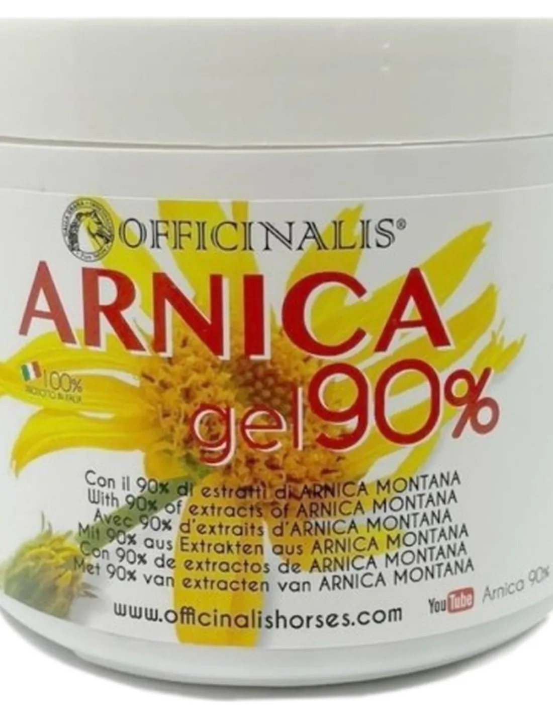 Officinalis arnica gel 90% 500 ml  