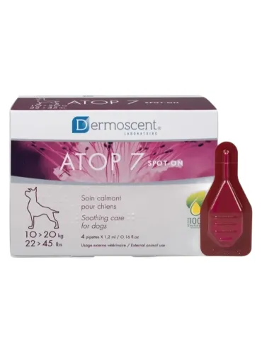 Dermoscent atop 7 spot-on 10-20 kg 4 pipette