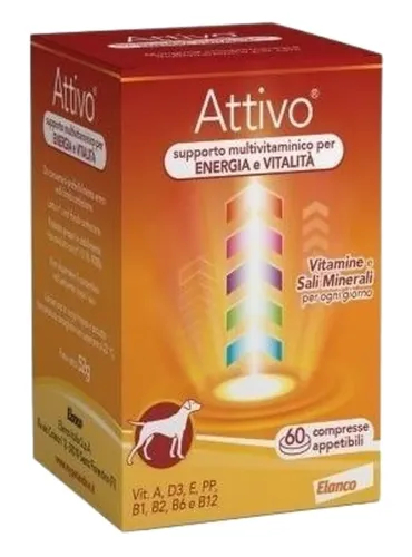 Elanco attivo tabs 60 compresse  