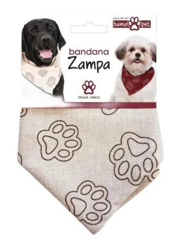 Bama pet bandana zampa  