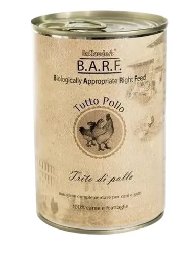 Dr.Clauder's Barf trito di pollo 400 gr  