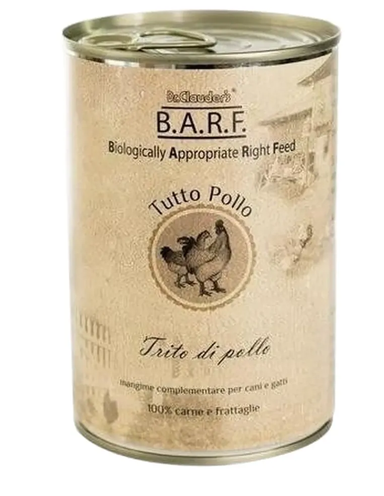 Dr.Clauder's Barf trito di pollo 400 gr  