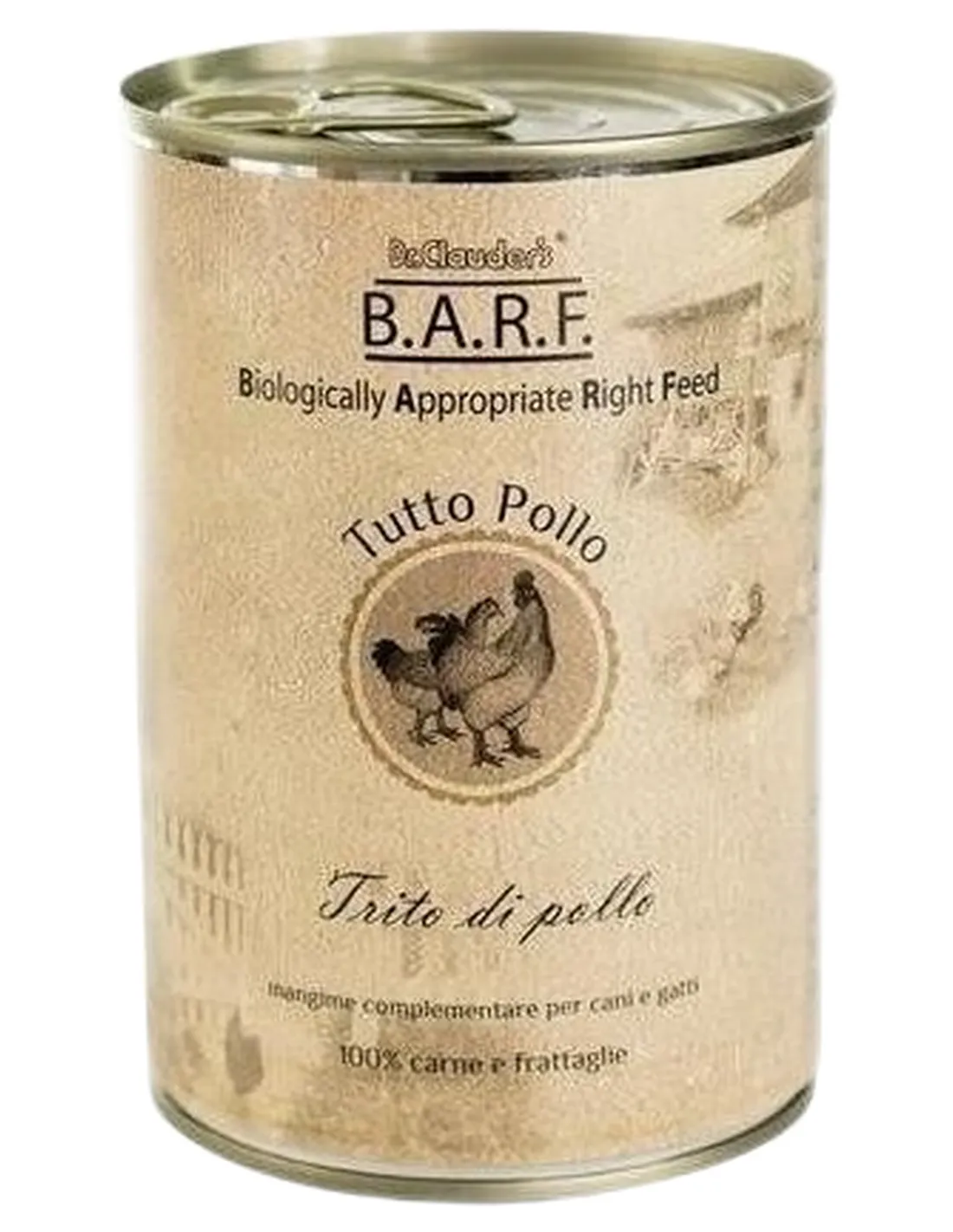 Dr.Clauder's Barf trito di pollo 400 gr   Dr.Clauder's Barf trito di pollo 400 gr