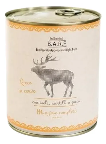 Dr.Clauder's Barf menu completo cane trito di selvaggina 800 gr