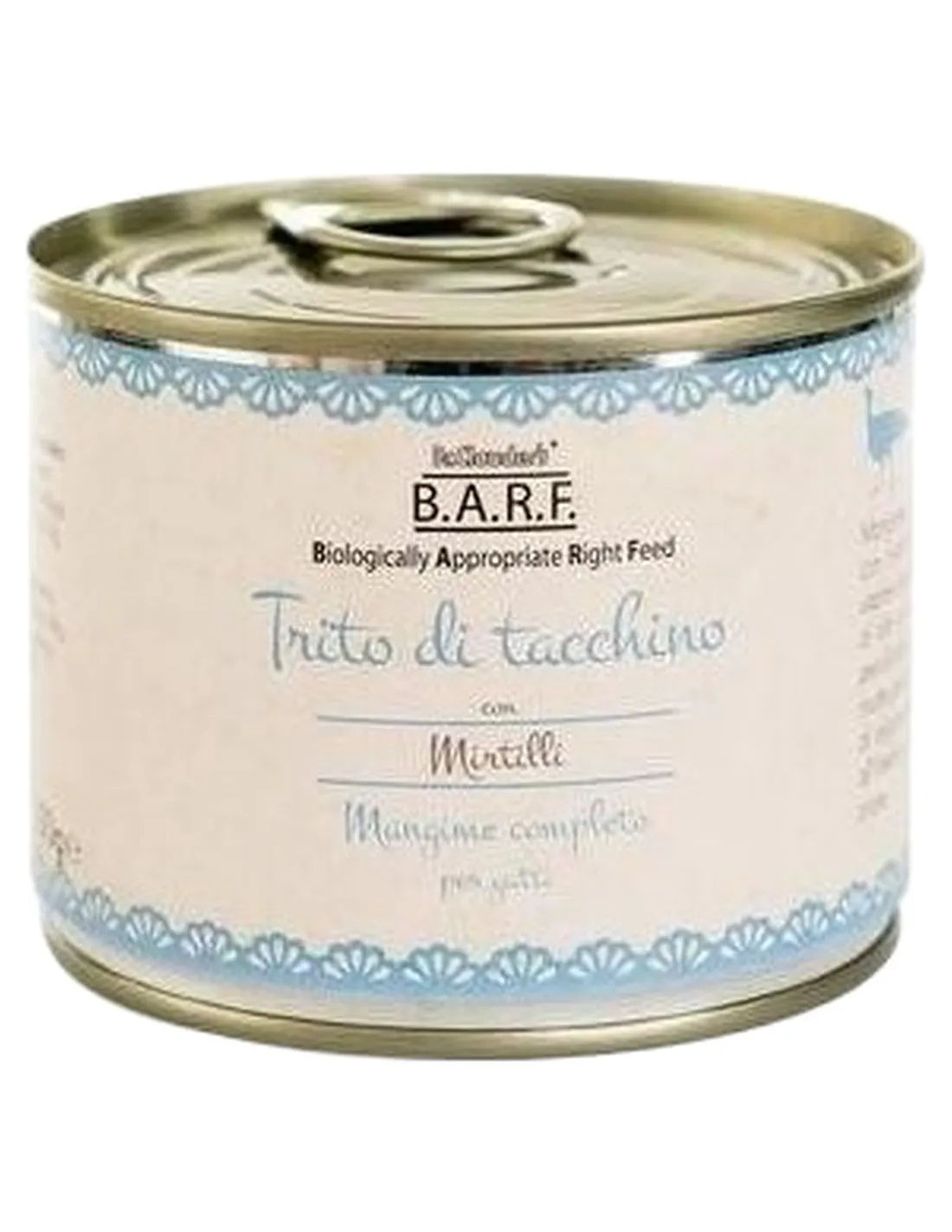 Dr.Clauder's Barf menu completo gatto trito di tacchino 200 gr  