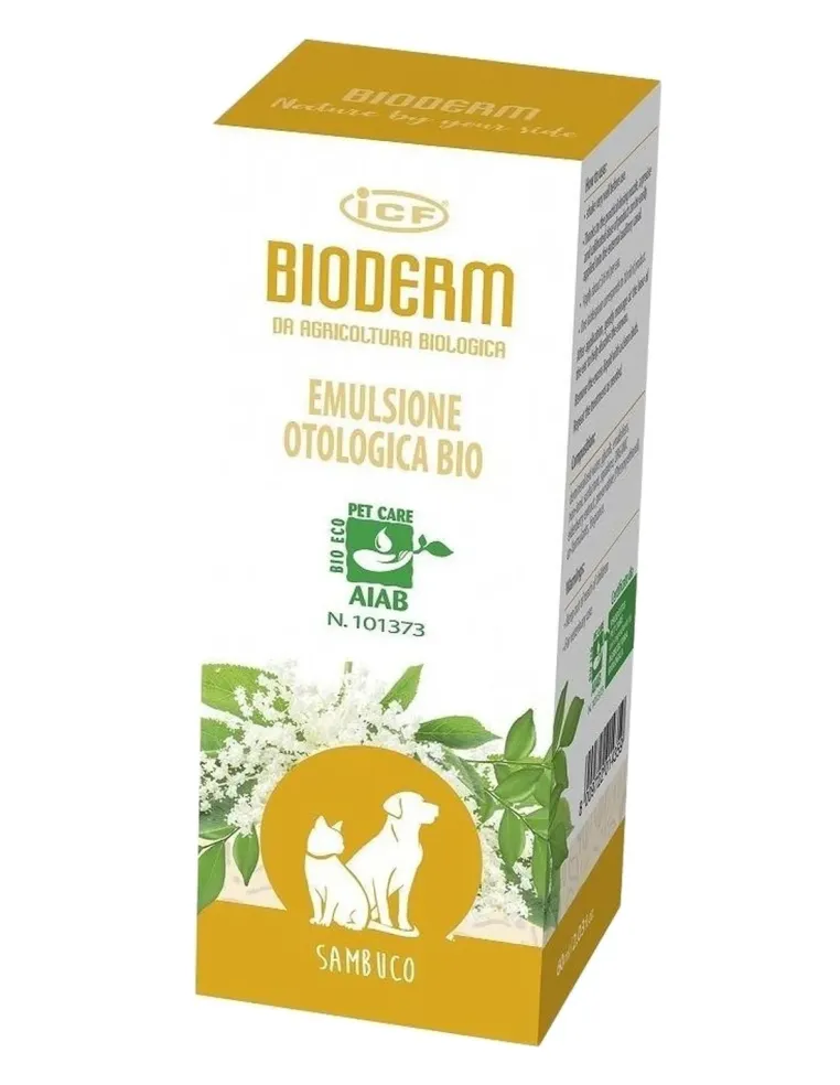 Icf bioderm emulsione otologica bio 60 ml  