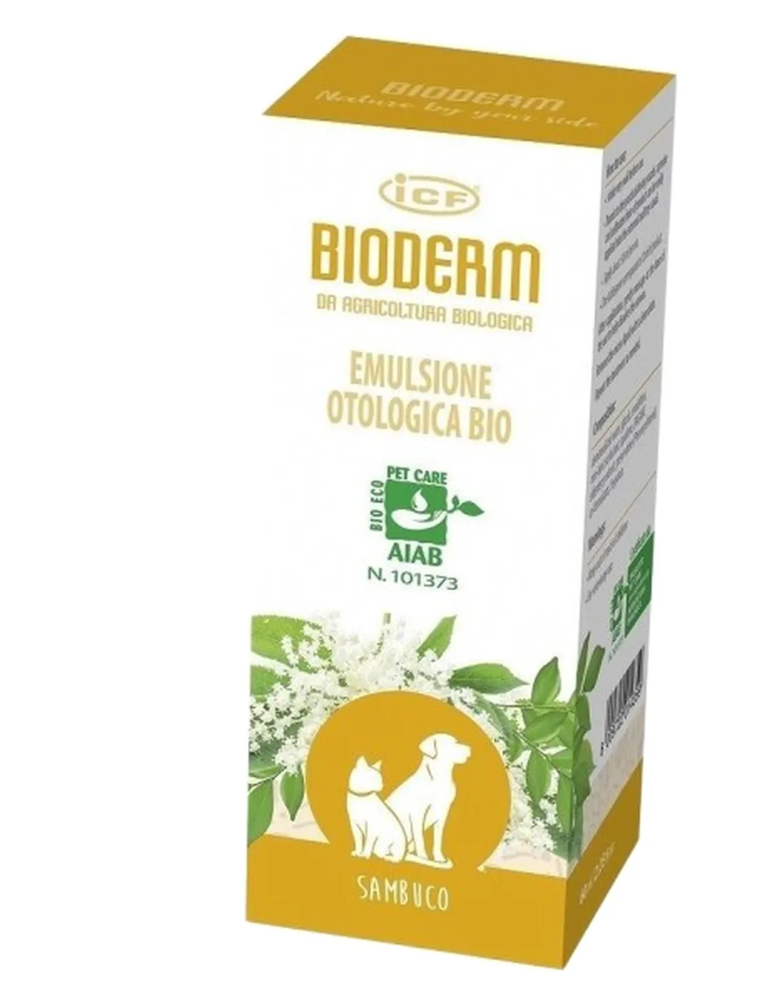Icf bioderm emulsione otologica bio 60 ml  