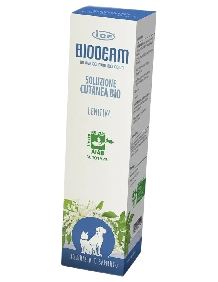 Icf bioderm soluzione cutanea bio 200 ml  