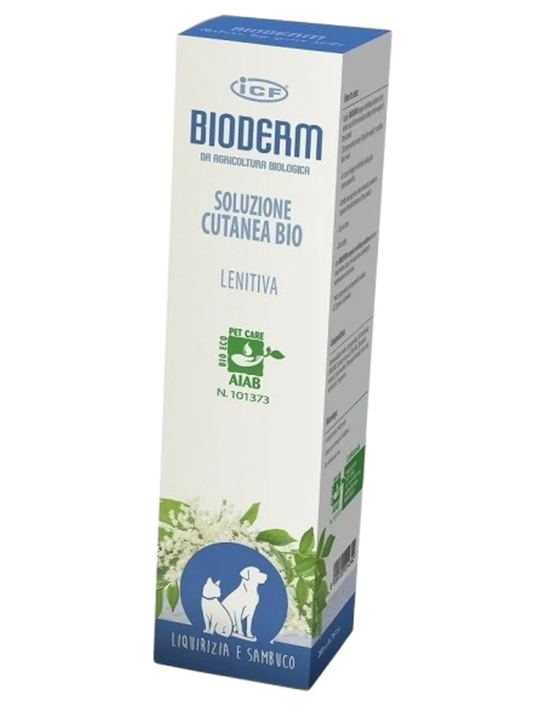 Icf bioderm soluzione cutanea bio 200 ml  