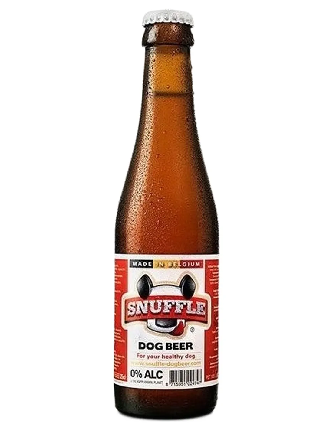Snuffle Birra per cani in bottiglia 25cl  