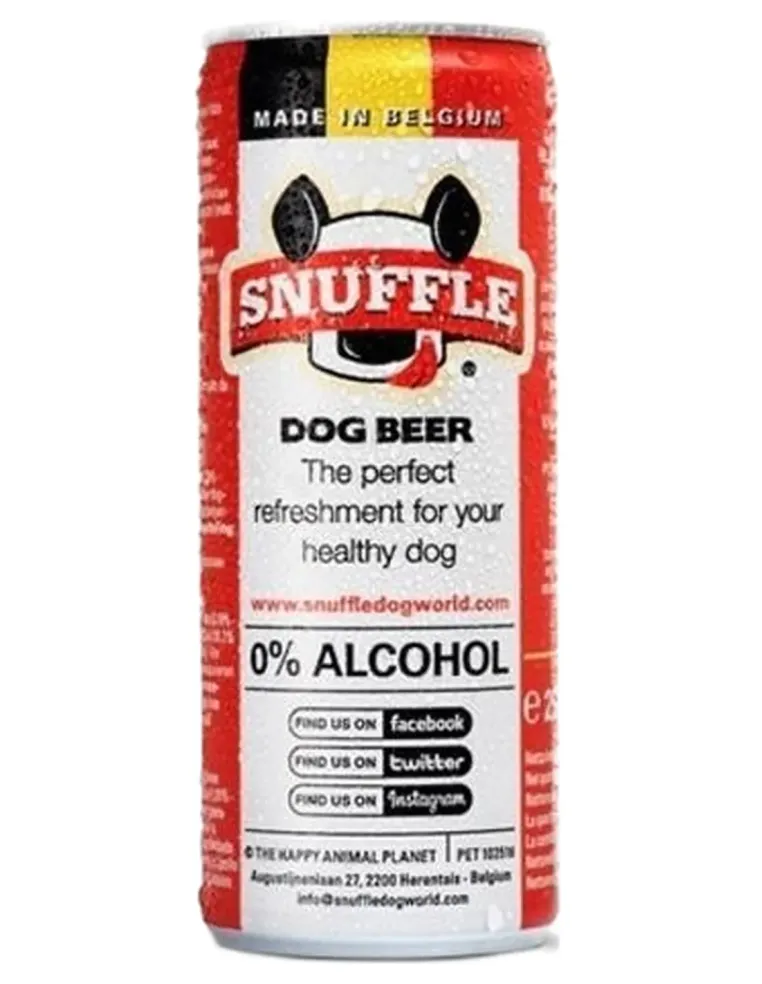 Snuffle Birra per cani in lattina 25cl  