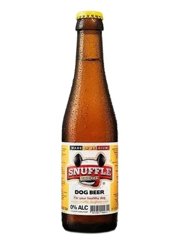 Snuffle Birra per cani al pollo in bottiglia 25cl
