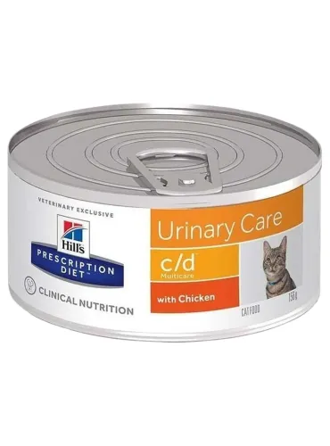 Hill's c/d feline multicare pollo 156 gr  