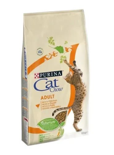Purina cat chow adult pollo 10 kg  