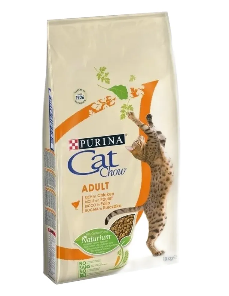 Purina cat chow adult pollo 10 kg  