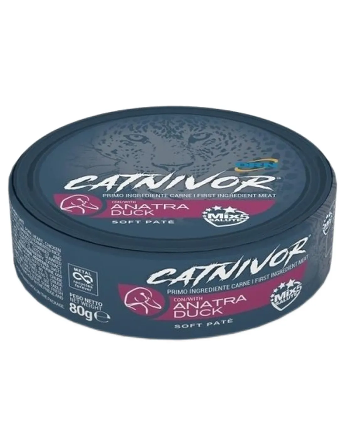 Drn catnivor anatra 80 gr   Drn catnivor anatra 80 gr