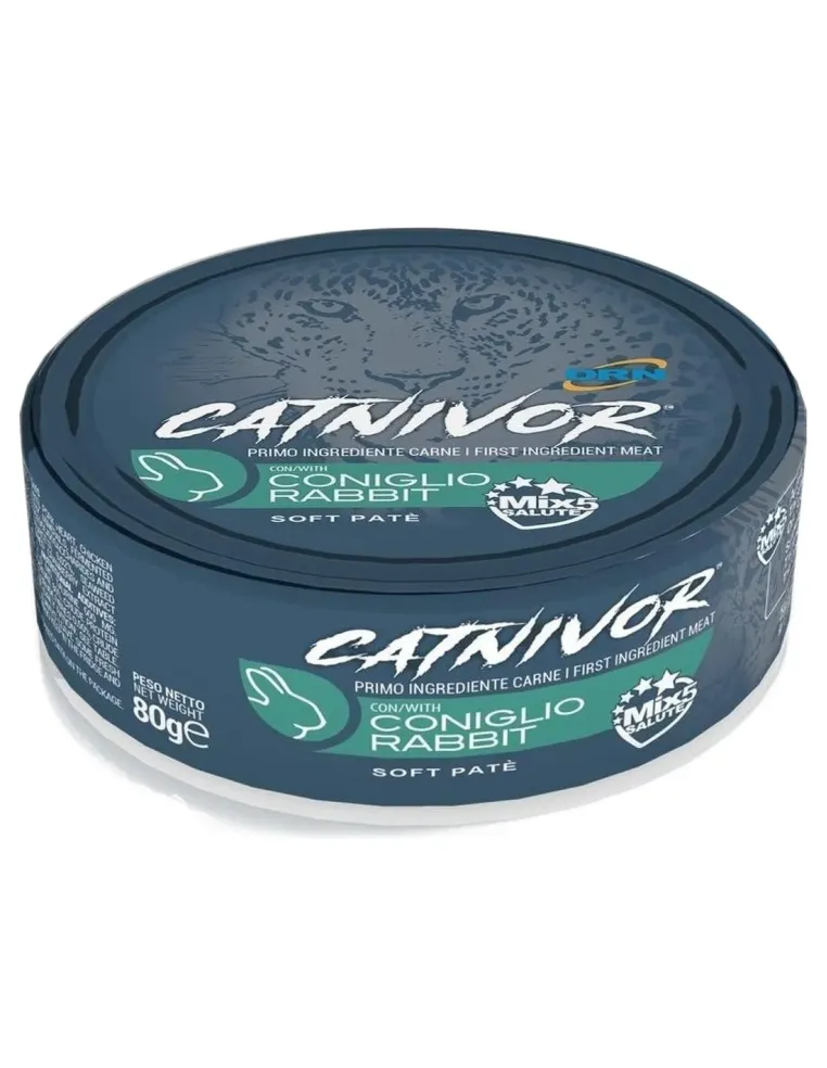 Drn catnivor coniglio 80 gr  