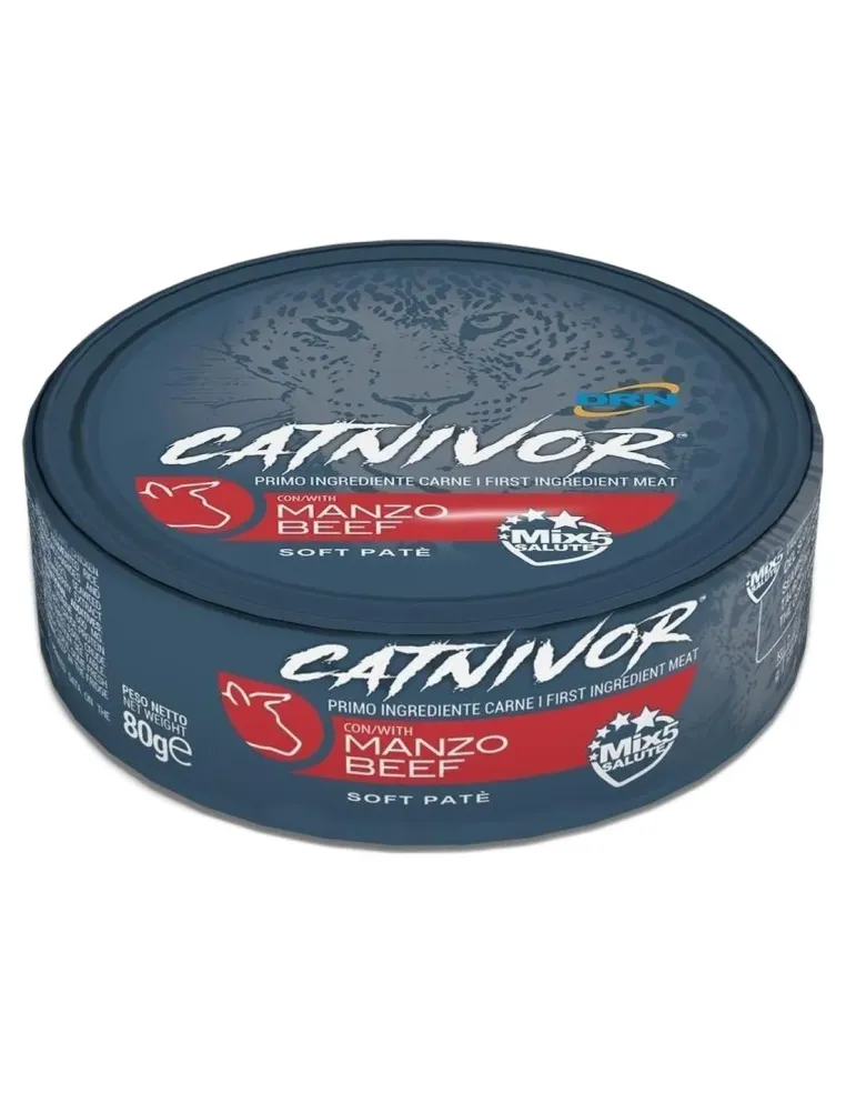 Drn catnivor manzo 80 gr  