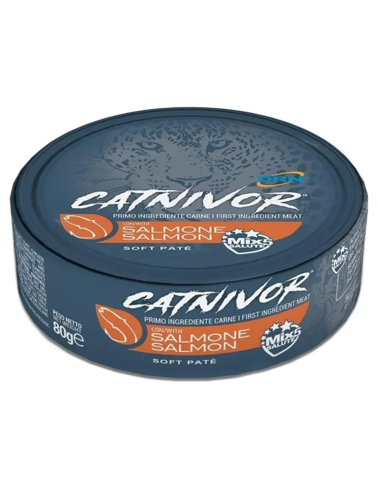 Drn catnivor salmone 80 gr  