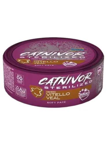 Drn catnivor sterilized vitello 80 gr  