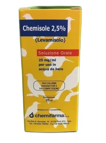 Chemisole 2.5% os fl 25 ml