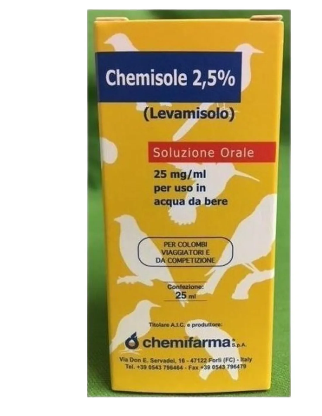 Chemisole 2.5% os fl 25 ml   Chemisole 2.5% os fl 25 ml