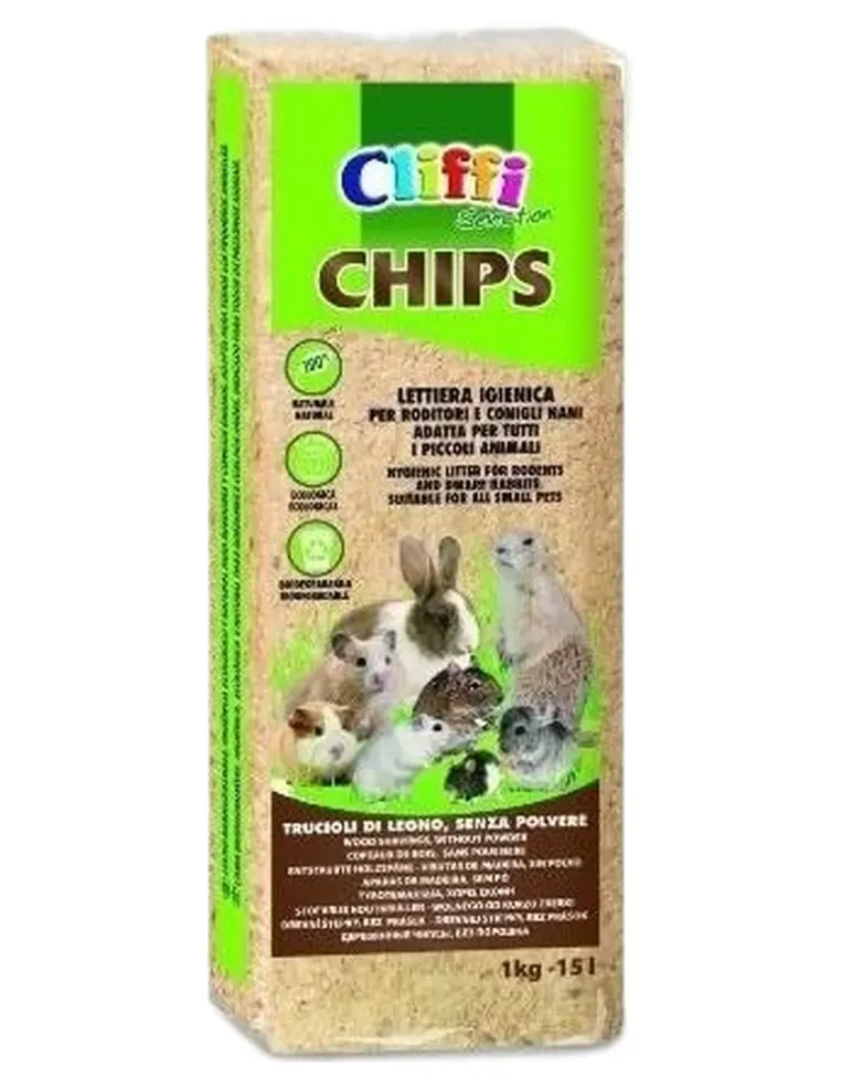 Cliffi chips 1 kg 14 lt  
