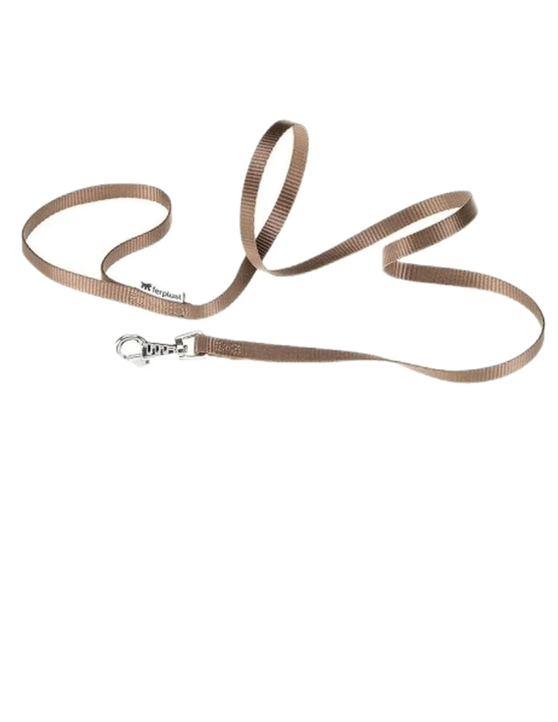 Ferplast club g10/120 marrone guinzaglio  