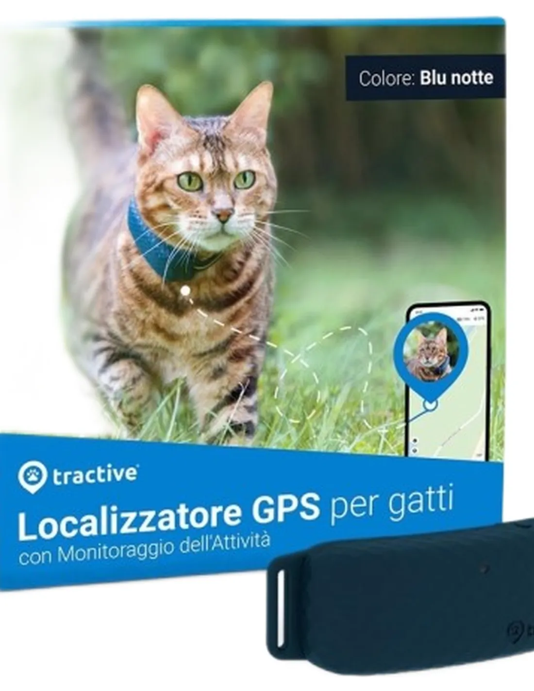 Tractive Localizzatore GPS per Gatti  