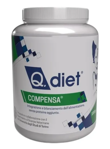 Q.diet compensa polvere 1000 gr  