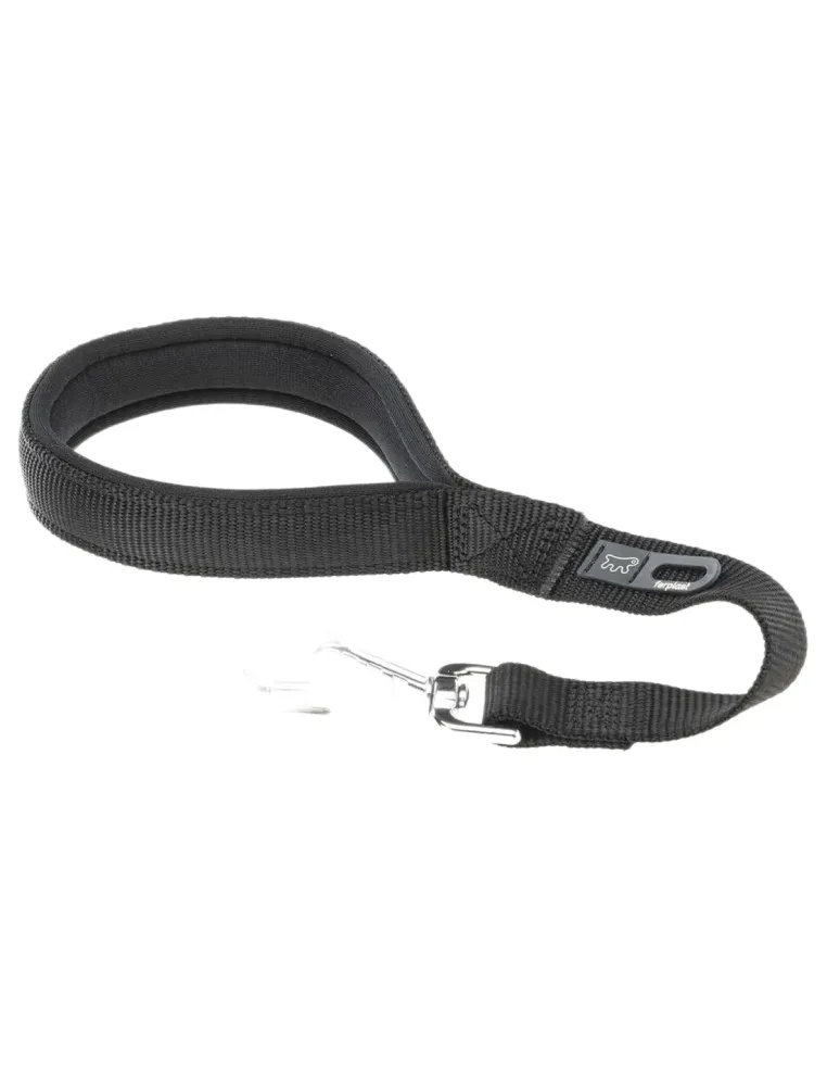 Ferplast daytona gm25/45 nero guinzaglio con maniglia  