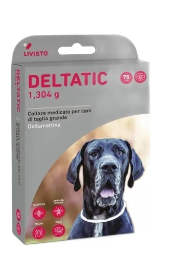 Deltatic 2 collari 75 cm 1.304 g cani oltre 25 kg  