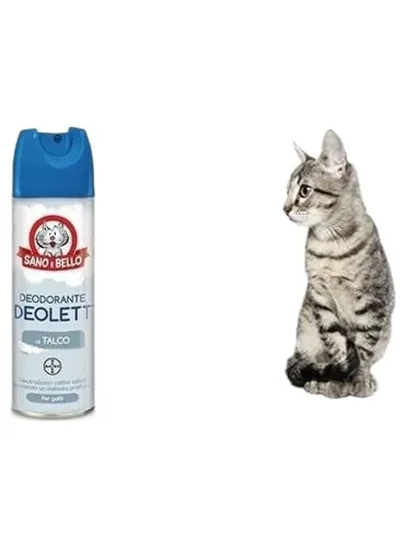 Bayer deodorante deolett al talco spray 200 ml sano e bello  