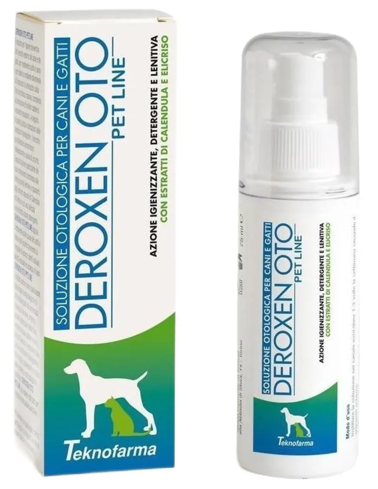 Teknofarma deroxen pet line oto 75 ml  