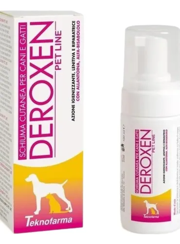 Teknofarma deroxen pet line schiuma 100 ml  
