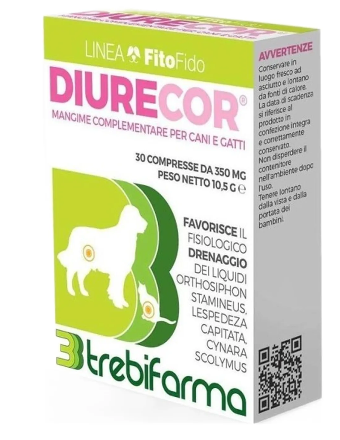 Trebifarma diurecor 30 compresse   Trebifarma diurecor 30 compresse