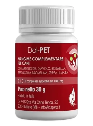 Cspets dol pet 30 compresse 1000 mg  