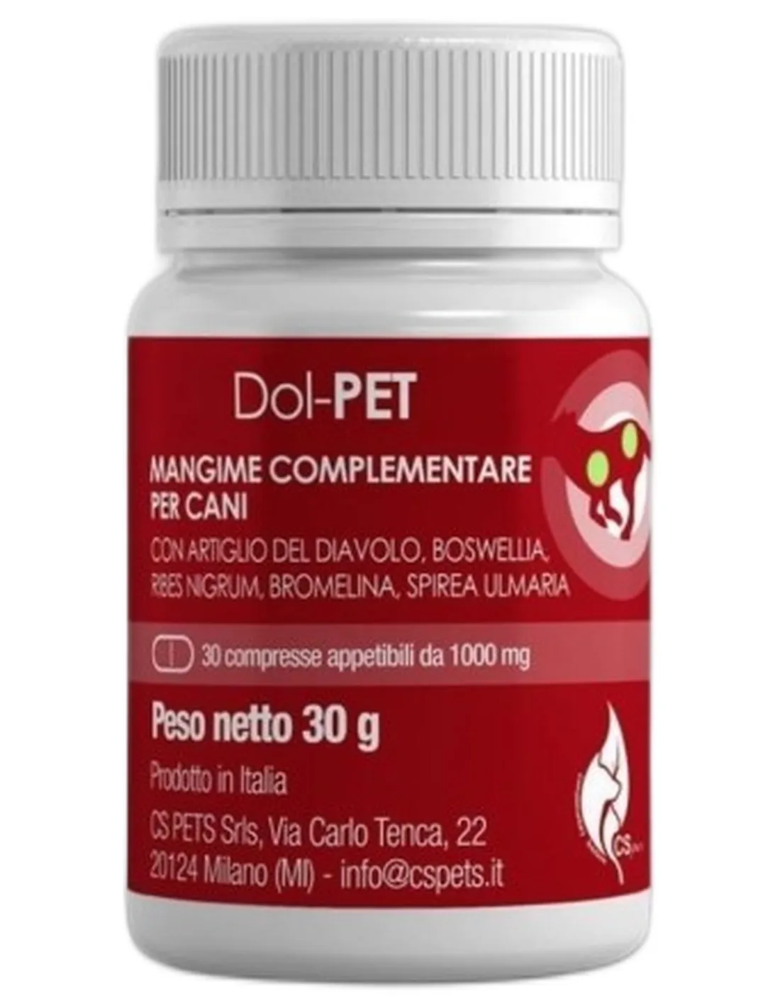 Cspets dol pet 30 compresse 1000 mg  