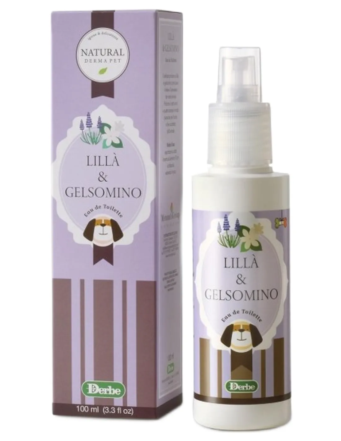 Derbe eau de toilette lilla e gelsomino 100 ml  