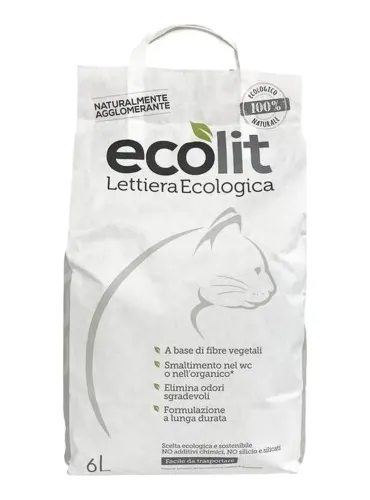 Ecolit lettiera 6 litri  