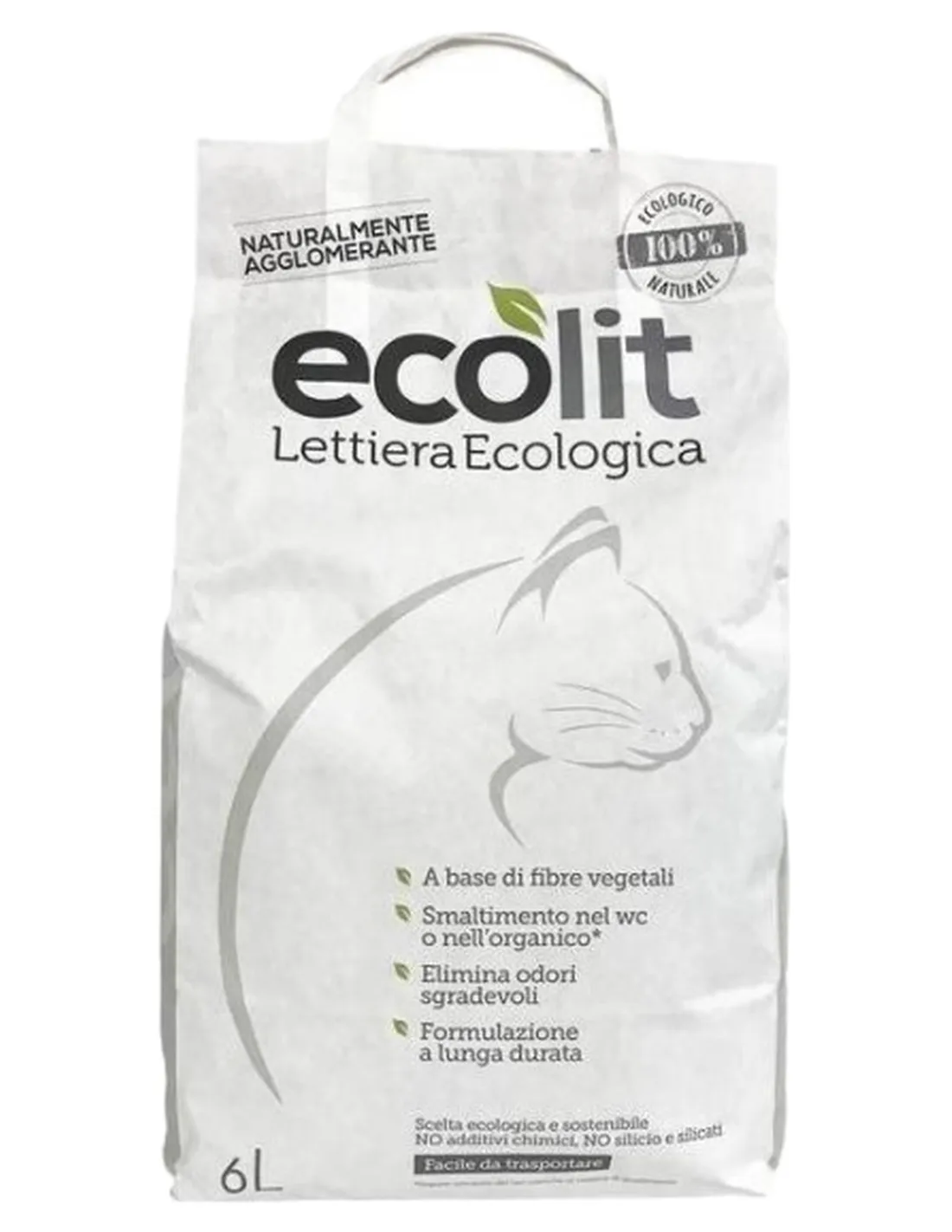 Ecolit lettiera 6 litri  