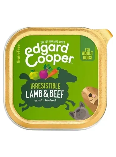 Edgard e Cooper Adult Agnello E Manzo Senza Cereali 150 gr